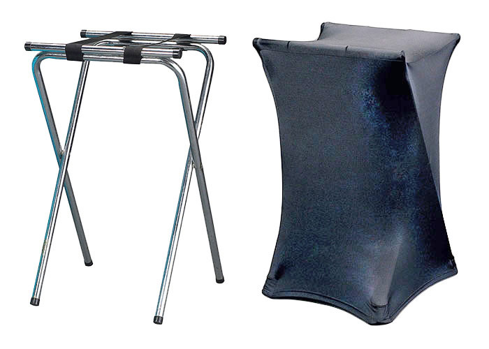 Spandex tray stand cover available in many colors